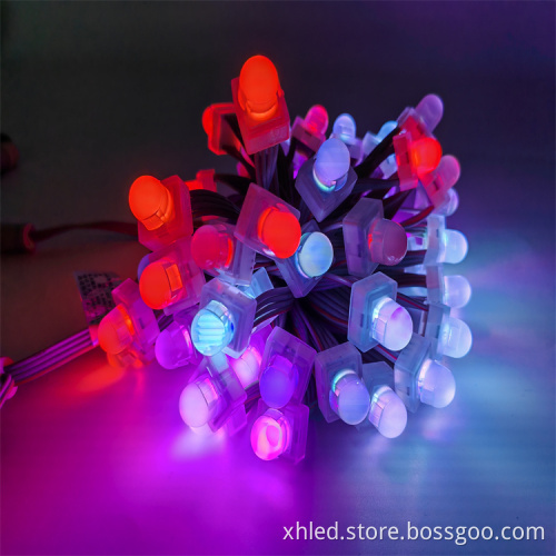 IP67 Waterproof 12V 9mm Single Color LED Pixel String Light